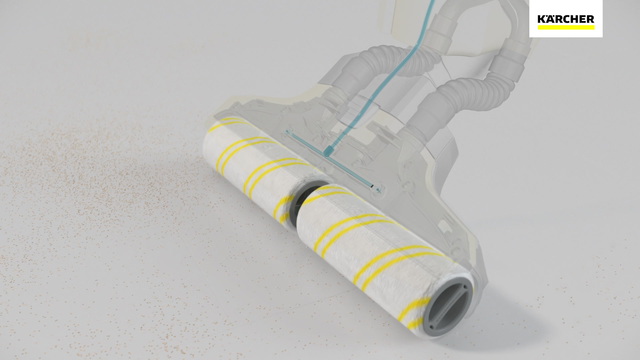 Karcher FC 5 Improved Floor Cleaner, Yellow, Hard Floor Scrubber - READ  DESC 886622028680