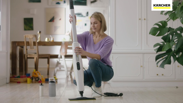 SC 3 Upright EasyFix Steam Cleaner Steam Mop for Hard Floors and Carpet  with Rapid 30 Second Heat-Up