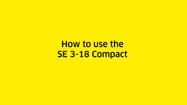 SE 3-18 Compact Battery Set