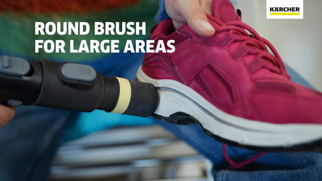 Accesorio Kärcher Shoe!Cleaner Para Lava-Aspiradoras SE 3-6 - Limpiador De Zapatos Sin Goteo Con Cepillos Suaves