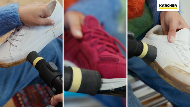 Accesorio Kärcher Shoe!Cleaner Para Lava-Aspiradoras SE 3-6 - Limpiador De Zapatos Sin Goteo Con Cepillos Suaves