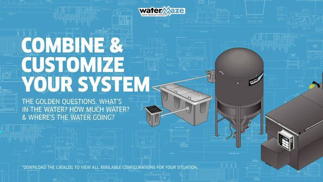 CLT-600 Modular Clarifier System Base 11034350 - Water Maze
