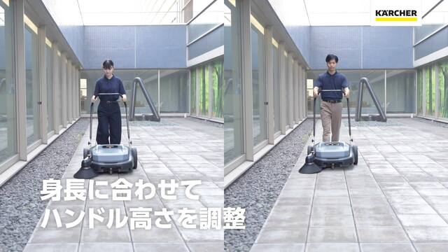 ケルヒャー　スイーパー・シティクリーナー・シティキャリア用アクセサリー　メインブラシ標準　ＫＭ７５／４０ 1個 KARCHER スイーパー・シティクリーナー・シティキャリア用アクセサリー