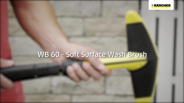 You're welcome Deviation culture WB 60 soft surface wash brush | Kärcher International